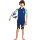 Boy's One Piece Shorty Wetsuit 2.5mm Neoprene Short Sleeve